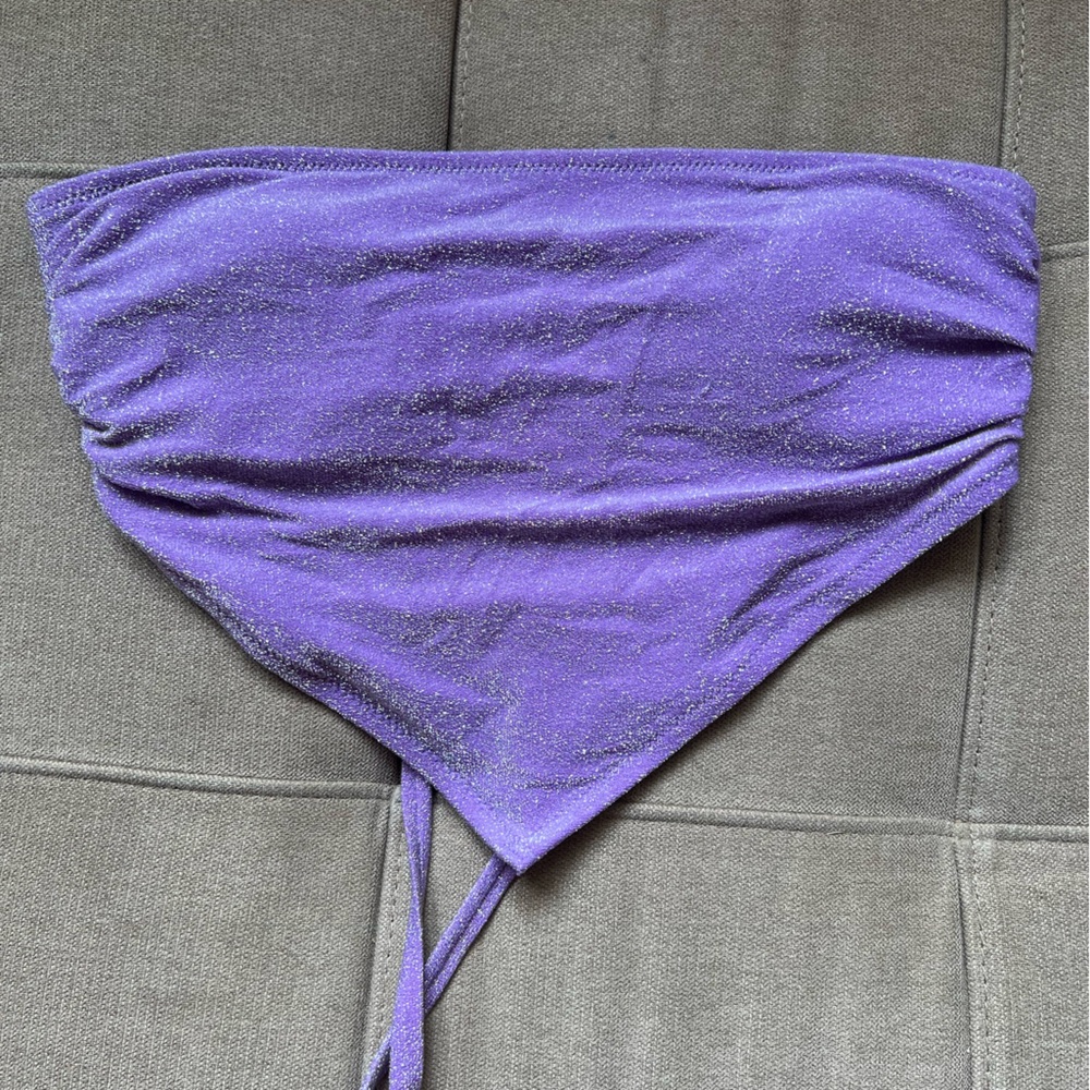 Purple Women's Bathing Suit Top